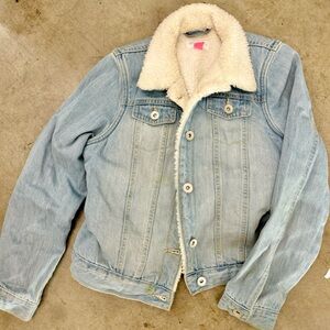 Children’s place Jean jacket with Sherpa